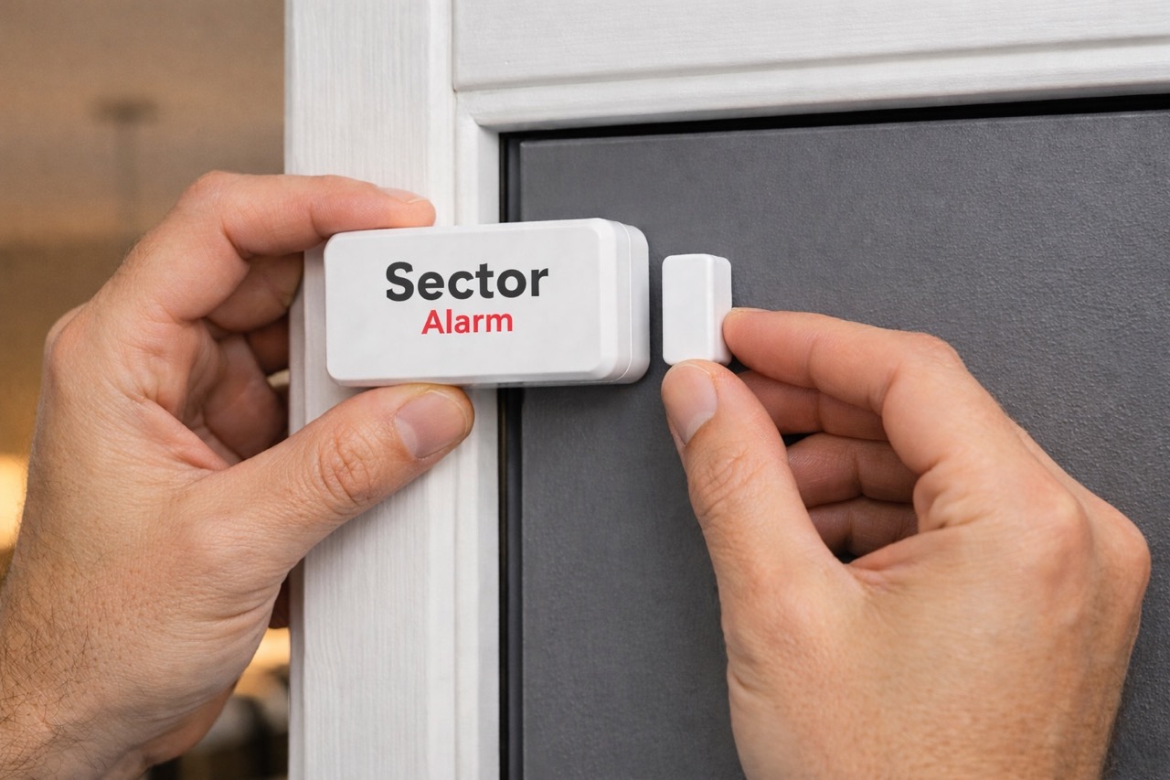 sector alarm ovi- ja ikkunatunnistin